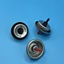 Butane lighter nozzle refill valve assembly connector